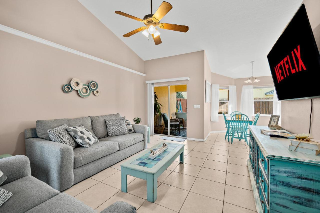 Sunset Serenity - 3Br Beach Townhome With Outdoor Patio - New Hot Tub, Steps To Ocean Fun! Melbourne Exterior foto